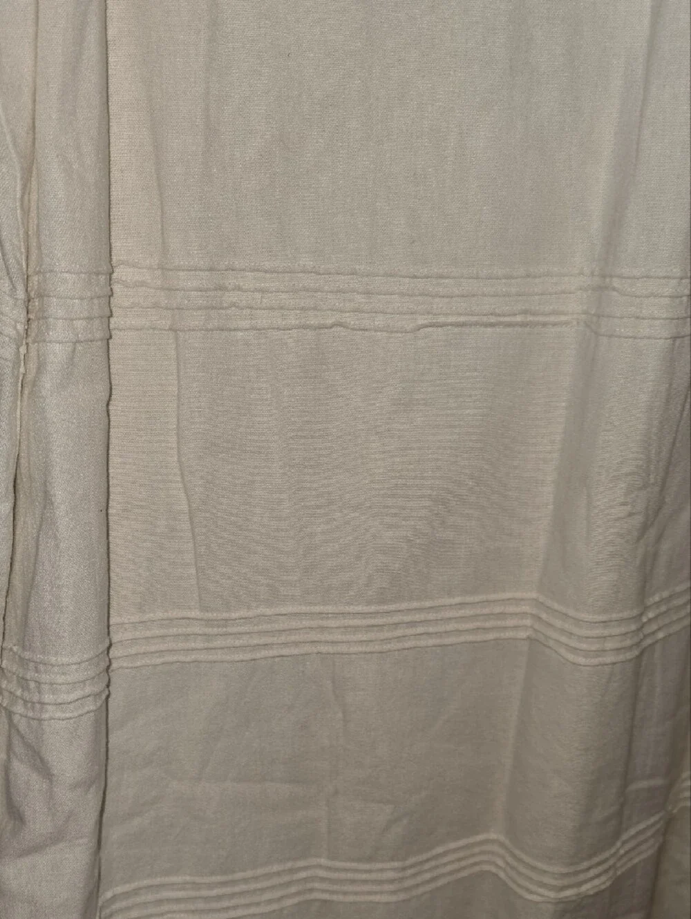 Old‎ Navy White Sleeveless Tank with Pom Edge